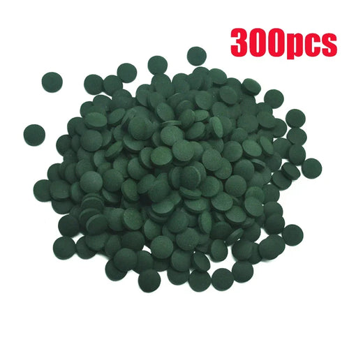 100pcs High Purity Spirulina Tablets Spiral Seaweed Enrichment