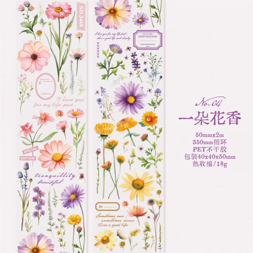 Card Lover 5cm*2m [River of Years Series] Vintage Journal Masking Tape