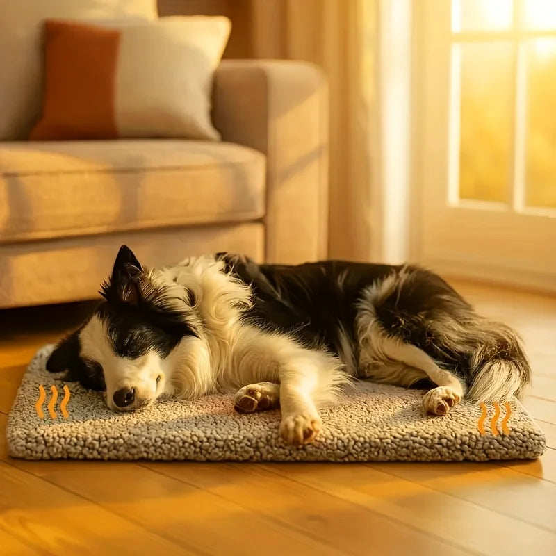 Winter Warming Pet Mattress, Super Warm Cat And Dog Pad, Washable And