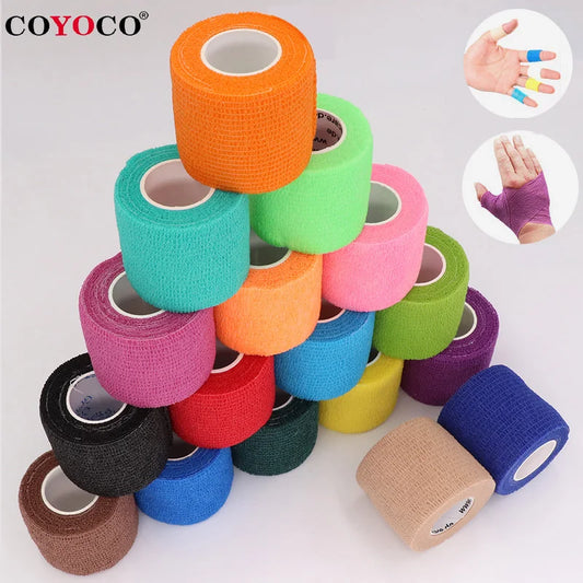 COYOCO Colorful Self Adhesive Elastic Bandage 4.8m Sports Wrap Tape