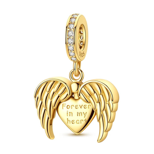 Hot 925 Sterling Silver Gold Charm Bead Pendant Cat Dog Pet Animal