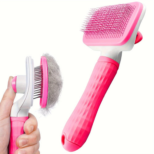 Self-cleaning Pet Hair Remove Comb Cat Slicker Brush Pet Hair Removal