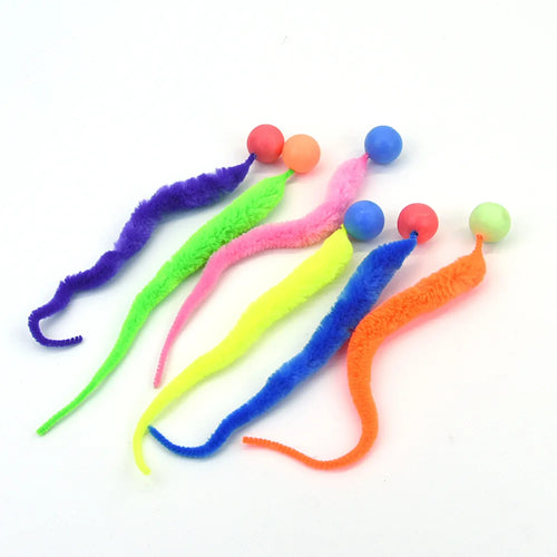 Cat interactive toys Tickle Cat Colorful bouncing ball Pet supplies