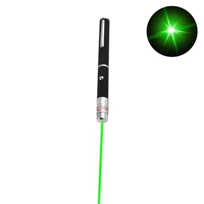 2 in 1 Portable Laser Pointer Three-color Laser Pen Projection