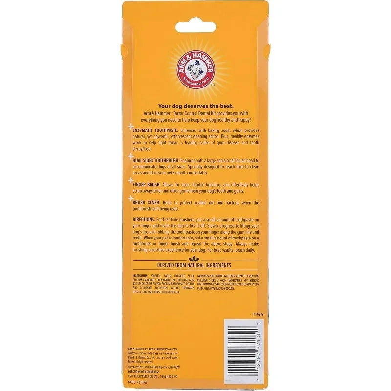 Pet Cleaning Tools Kit Dog Gum Care Products Kit Reduces Plaque &