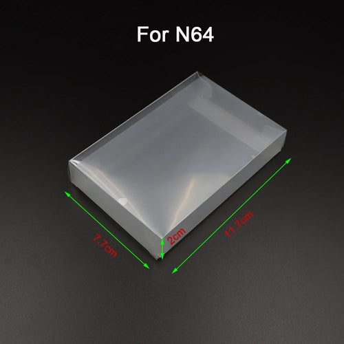 6PCS Game card Display Box Protector PET dustproof box for GB GBA GBC