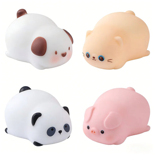 Funny Pulling Pets Squishy Toy Puppy Piggy Stretchy Animal Stress