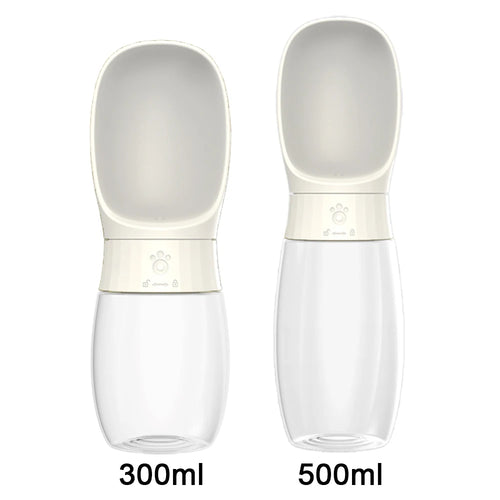 300ml 500ml Big Dog Water Bottle Portable Drinking Bowl For Small Dogs
