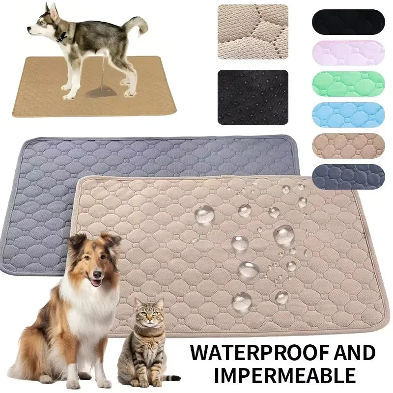 Dog Pee Pad Reusable Washable Dog Urine Mat Car Seat Floor Sofa