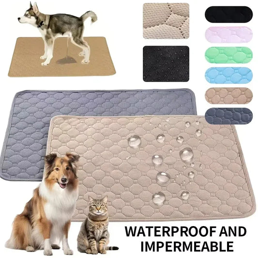 Dog Pee Pad Reusable Washable Dog Urine Mat Car Seat Floor Sofa