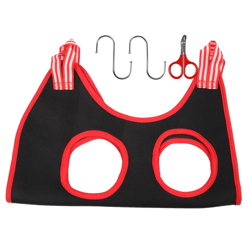 Dog Cat Grooming Hammock Fixed Bath Bag for Nail Cutting Anti Scratch