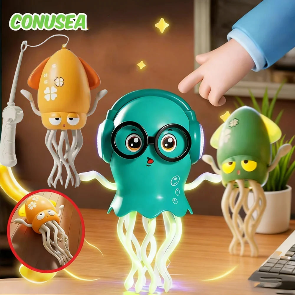 Dancing Jellyfish Squid Dancer Toys for Kid Electronic Pet Toys for