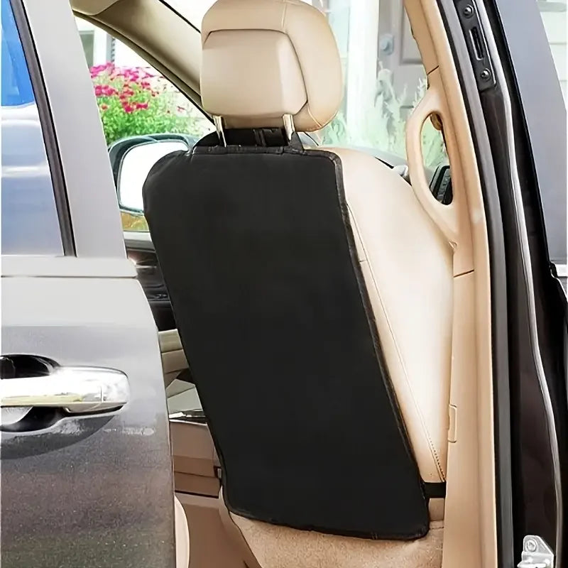 Universal Car Seat Kick Mat Protector 2PCS Waterproof Backseat Cover