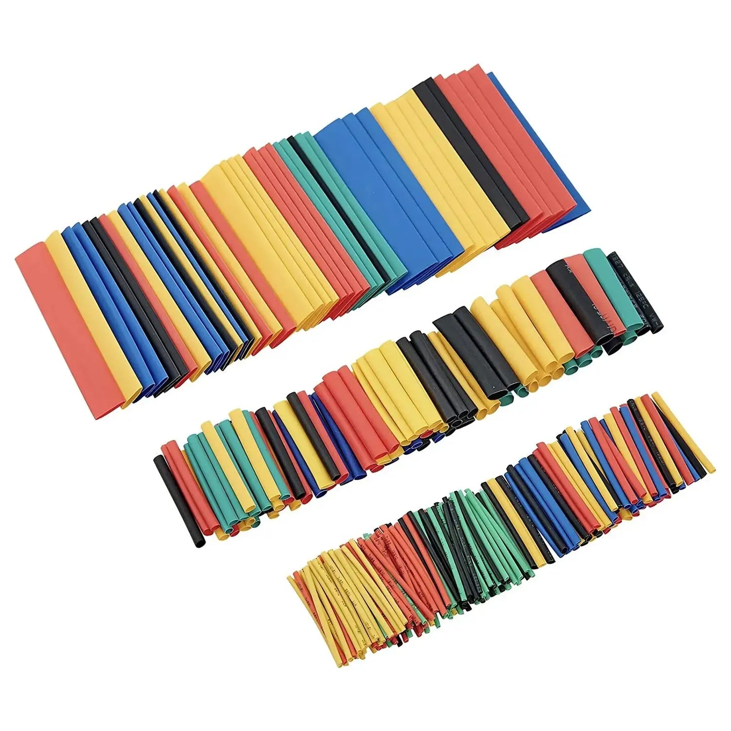 164/328PCS Heat Shrink Tubing 2:1Wire Cable Wrap Assortment Electric