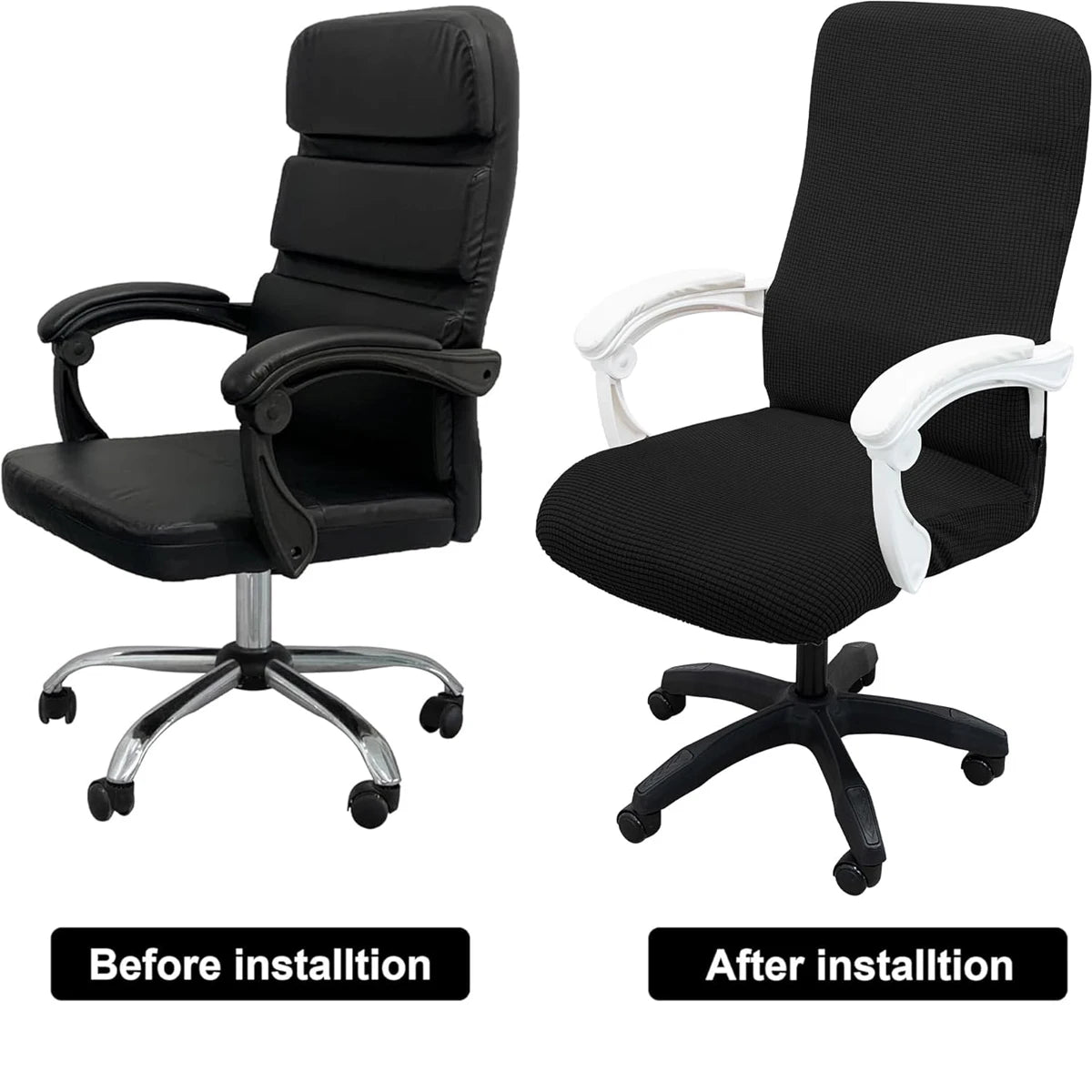 Thickened Jacquard Stretchable Computer Office Chair Covers Dustproof