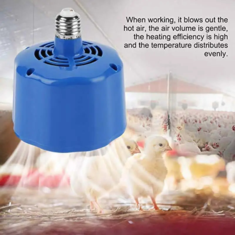 Safe Chicken Coop Pet Heater Chicken Heating Lamp Farm Tool 100-300W