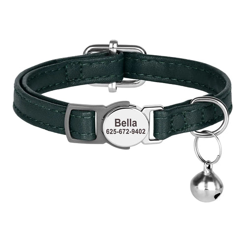 Cat Collar Free Personalized Kitten Collars Engraved Pet Puppy Name