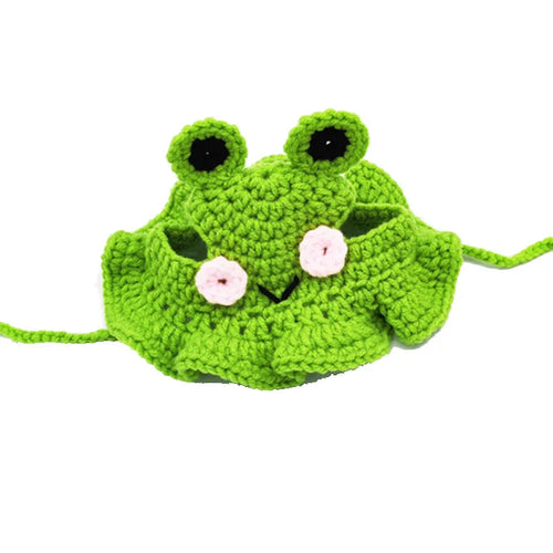Autumn Winter Cat Hat Elastic Cute Refined Pet Hat Puppy Kittens
