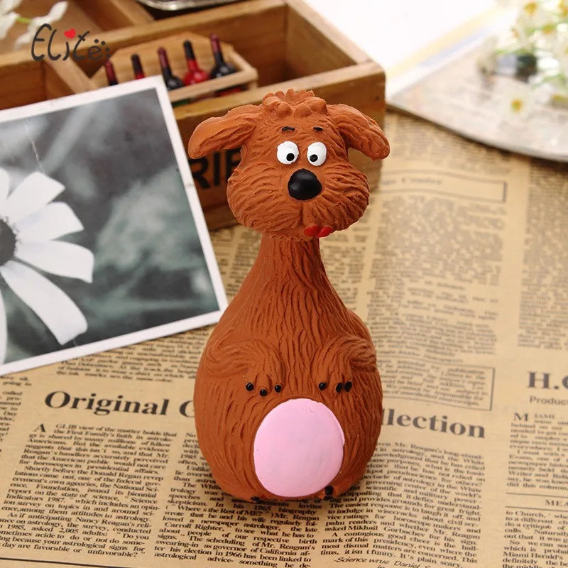Dog Voice Toy Cartoon Shape Teddy Fadou Teeth Grinding Cleaning