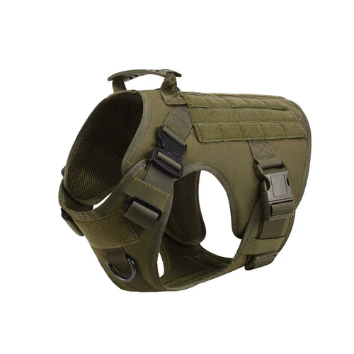 Military Large Dog Harness Pet German Shepherd Malinois Training Vest