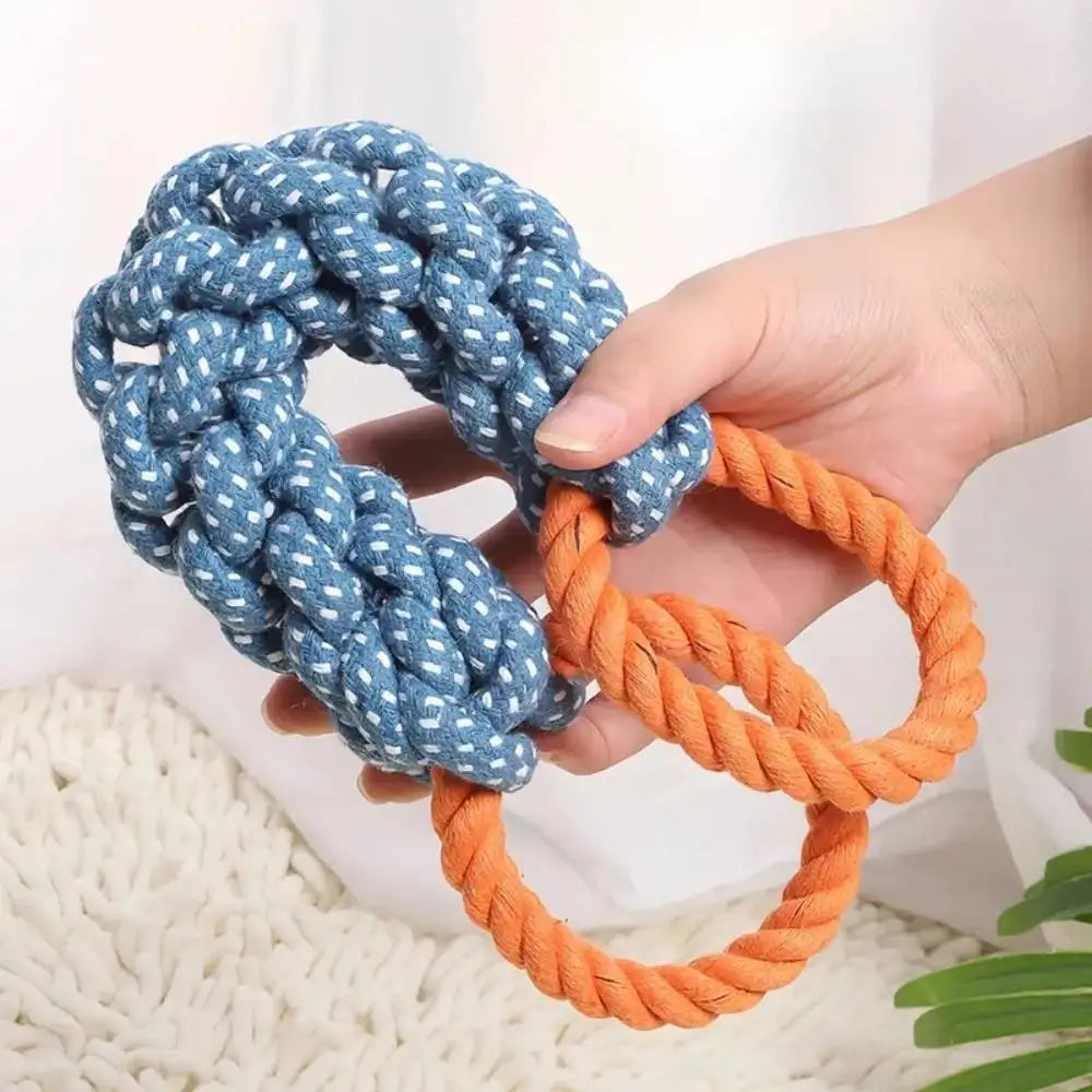 Pet Chew Tug Toys Interactive Dog Rope Toys for Medium Large Dogs