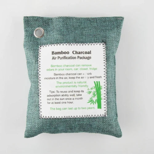 1PC Bamboo Charcoal Air Purifying Bag, 200g Natural Air Freshener Bags