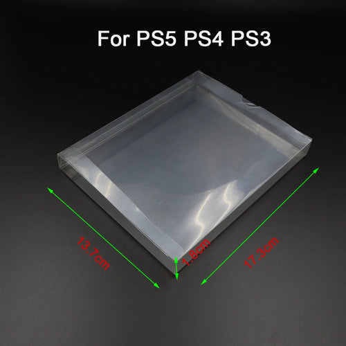 6PCS Game card Display Box Protector PET dustproof box for GB GBA GBC