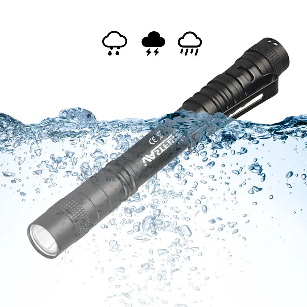 Mini Pen Light Flashlight Red/White/395nm Torch Penlight Flashlight