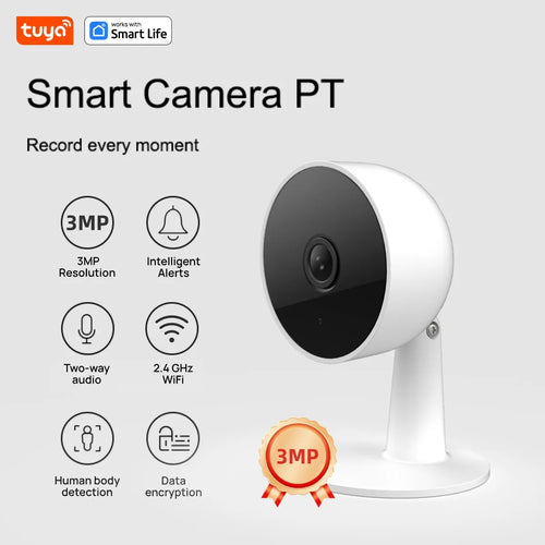 Tuya Smart 3MP HD Indoor Home Security Camera for