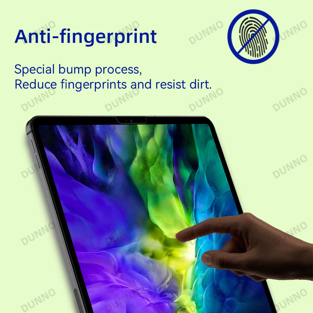 Paper Feel Screen Protector Film for iPad Air 11in 2024 Pro 11/12.9