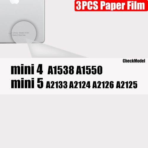 3Pcs Paper Feel Like Screen Protector For ipad 9th Generation 8 7 6