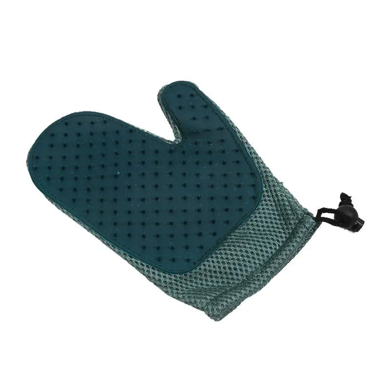 Pet Grooming Glove Efficient Cat Dog Hair Remover Gentle Massage Tool