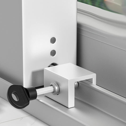 2 Pcs Adjustable Window Lock Stopper Safety Locks for Kids and Pets