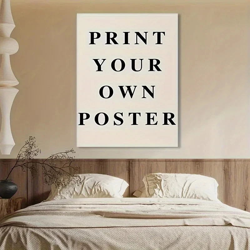 Custom Canvas Printing Personalized Photo Poster Suitable for Weddings