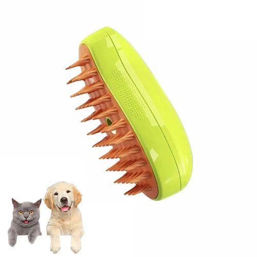 Cat Dog Steamy Brush Steam Brush Electric Sprayer for Massage Pet
