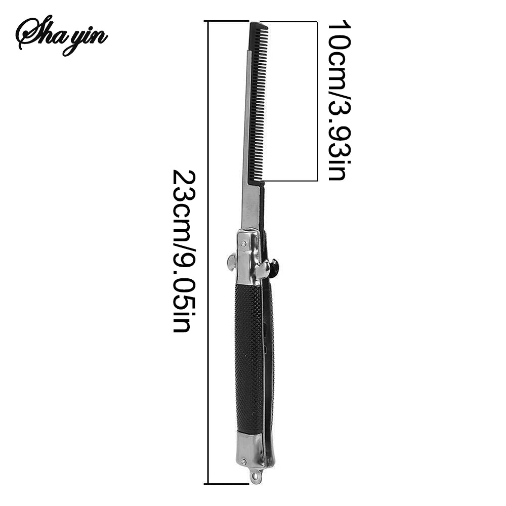 1Pc Folding Spring Comb Mens Womens Beauty Handmade Folding Pocket