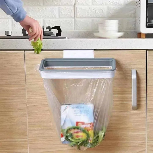 Trash Garbage Hanging Bag Hanger Durable Rubbish Holder Kitchen