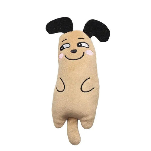 Funny Pet Plush Embroidery Catnip Toy Cat Expressive Mouse Toys