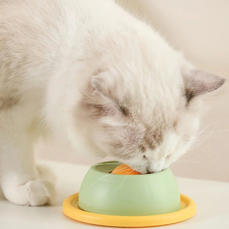 Interactive Pet Cat Licking Food Toys Anti-slip Pet Slow Feeder for