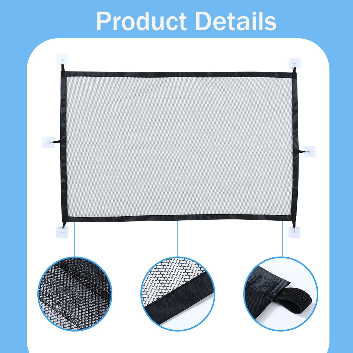 Pet Dog Barrier Fences With 6pcs Hook Pet Isolated Network Stairs Gate