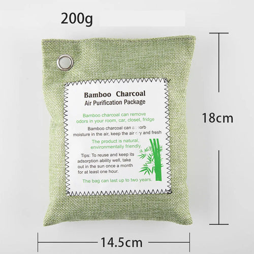 1 Pcs Bamboo Charcoal Bags Odor Absorbe Car Home Remove Formaldehyde