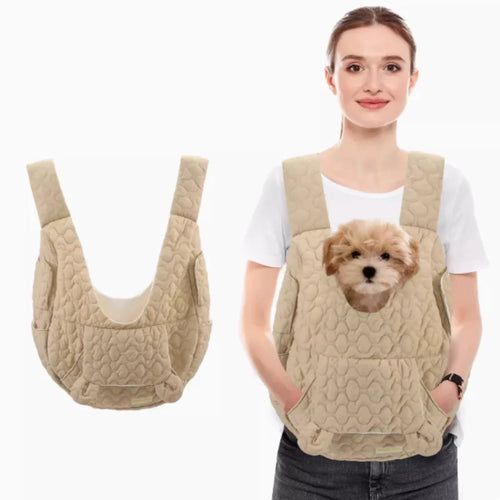 Pet Carrier Bag Extra Large Capacity Chest Backpack Dog and Cat
