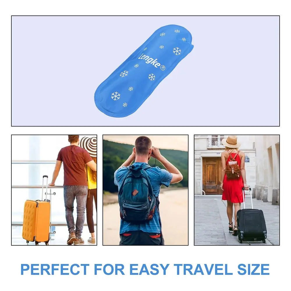 3pcs Diabetic Insulin Cooling Bag Cold Gel Ice Pack Protector Pill