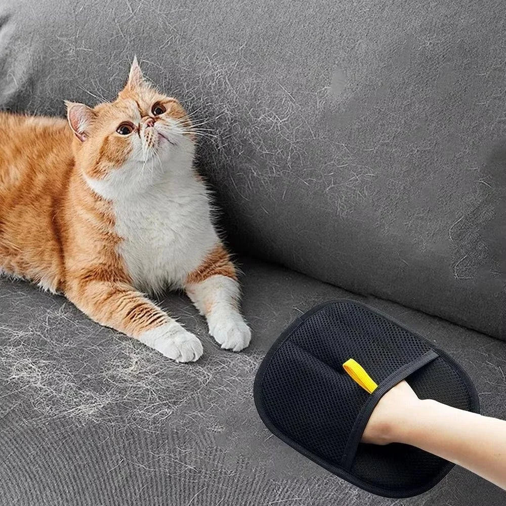 Pet Hair Remover Portable Washable Clothes Hair Dehairing Gloves Pet