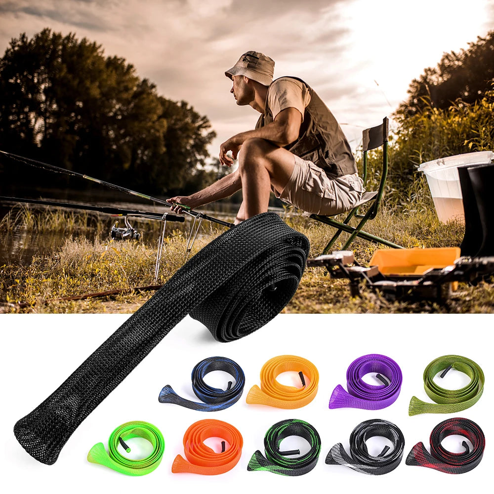 Fishing Rod Cover Spinning Rod Sleeve Cover Fishing Pole Sock Pole