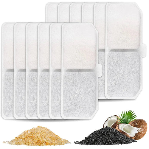 Pack of 8/12 Pet Water Fountain Filters Cat Dog Replacement Activated