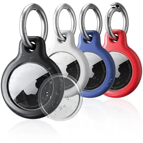 Waterproof Cover for Apple Airtag Holder Keychain with Anti-Lost