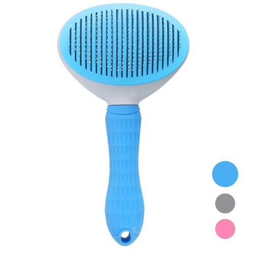Self-cleaning Pet Hair Remove Comb Cat Slicker Brush Pet Hair Removal