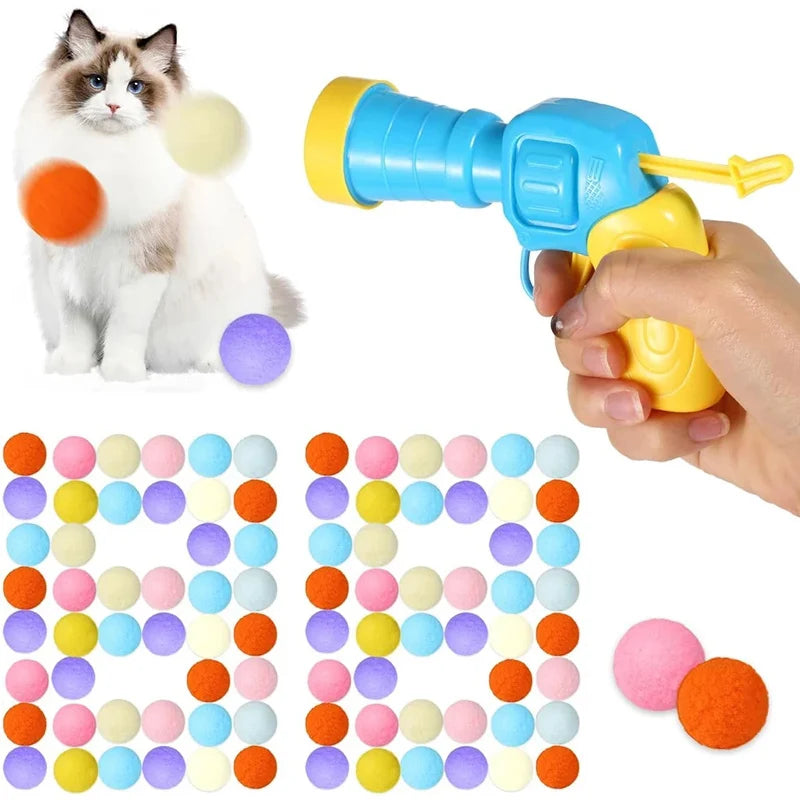 Cat Toys Interactive Launch Training Toy For Pet Kitten Creative Mini