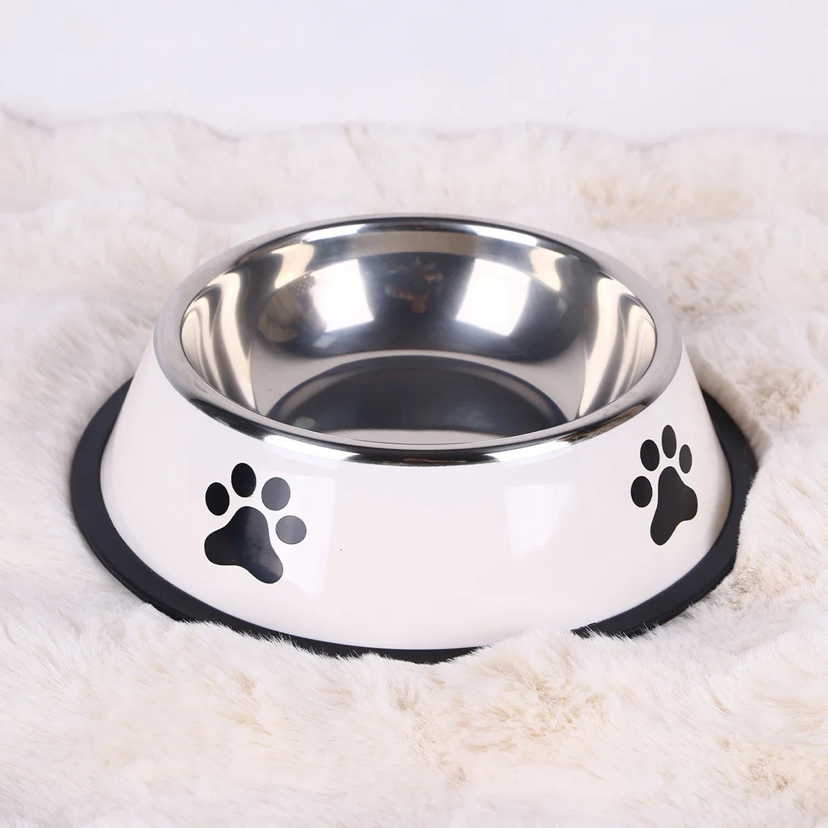 Stainless Steel Pet Bowl Cat  Dog Food Bowl Multi-Specification